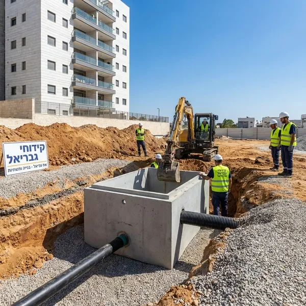 בורות ספיגה וניקוז למבנים - התקנה מקצועית